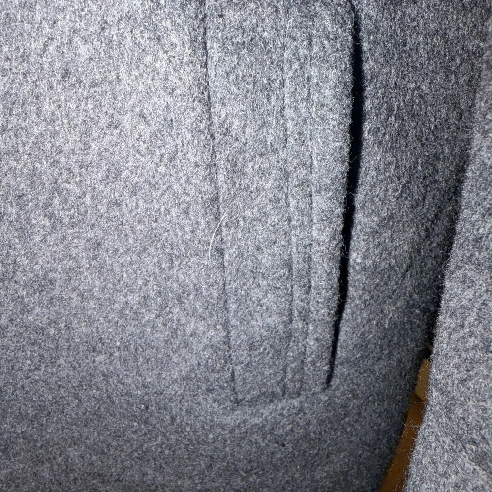 Banana Republic Wool Coat in Cream and Gray - Picture 6 of 13
